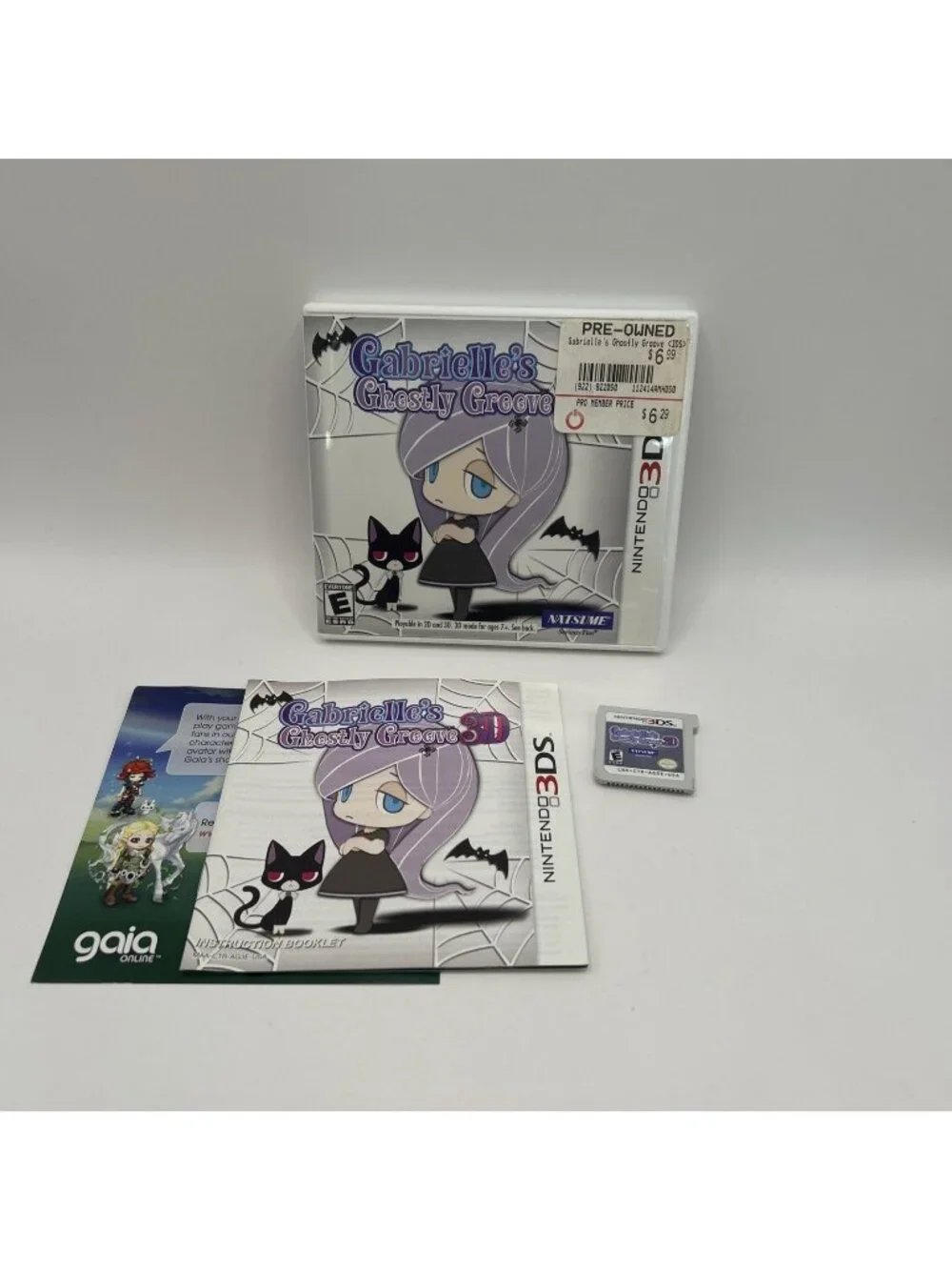 Gabrielle's Ghostly Groove 3D (Nintendo 3DS, 2011) CIB Complete Tested
